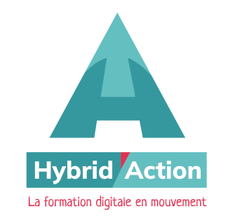 Logo Hybrid'Action : la formation digitale en mouvement