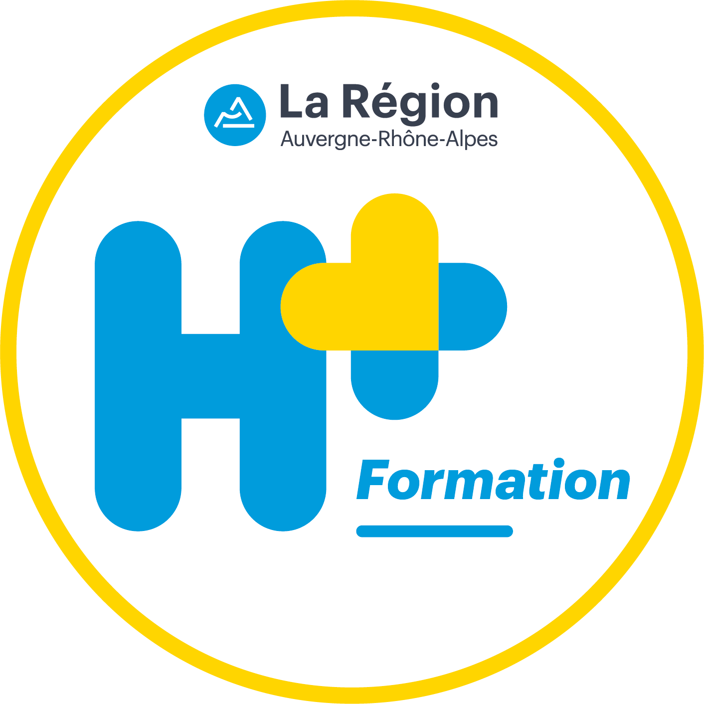 logo H+ Formation Région Auvergne Rhone Alpes